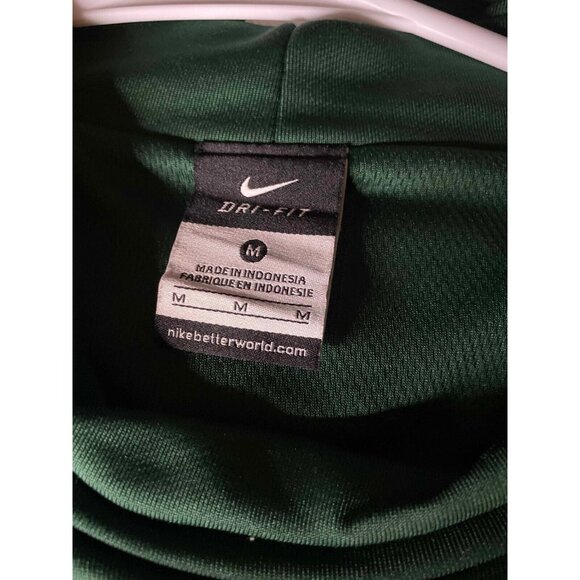 Nike Soccer Pullover Green Men M Casual Basic Preppy Activewear Athletic Shirt - Picture 4 of 8